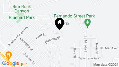 Map of 826 Diamond Street, Laguna Beach CA, 92651