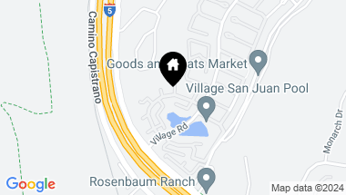 Map of 26281 Roundtree Court, San Juan Capistrano CA, 92675