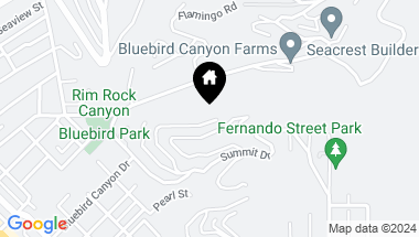 Map of 1060 Van Dyke Drive, Laguna Beach CA, 92651