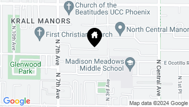 Map of 319 W Lawrence Road, Phoenix AZ, 85013