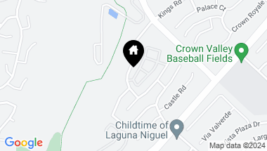 Map of 24592 Sunshine Drive, Laguna Niguel CA, 92677