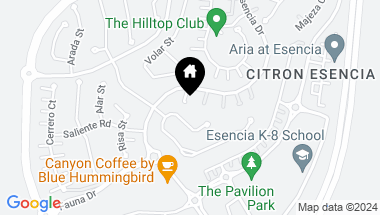 Map of 8 Cerro Court, Rancho Mission Viejo CA, 92694