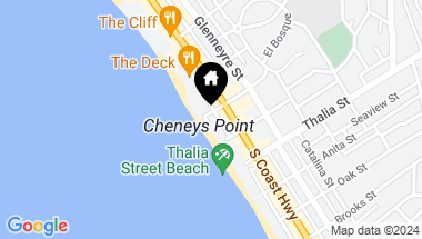 Map of 137 Cleo Street, Laguna Beach CA, 92651