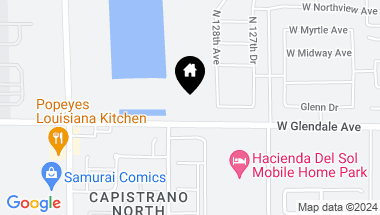 Map of 13XXX W Glendale Avenue Unit: -, Glendale AZ, 85307