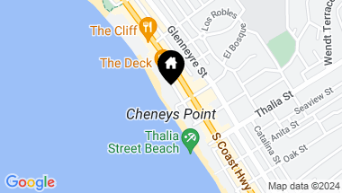 Map of 671 Sleepy Hollow Lane, Laguna Beach CA, 92651