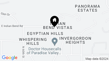 Map of 6207 E INDIAN BEND Road, Paradise Valley AZ, 85253