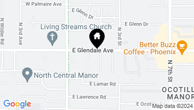 Map of 6850 N 2nd Street, Phoenix AZ, 85012