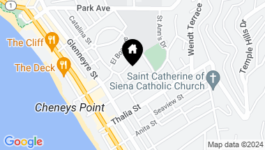 Map of 478 Saint Anns Drive, Laguna Beach CA, 92651
