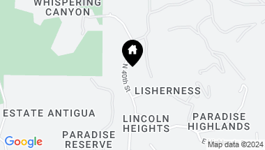 Map of 7001 N 40th Street, Paradise Valley AZ, 85253
