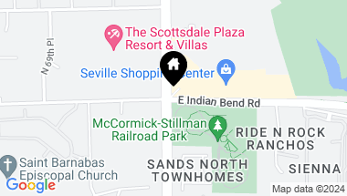 Map of 000 E assisted living ln --, Scottsdale AZ, 85253