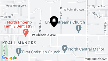 Map of 7011 N WILDER Road, Phoenix AZ, 85021