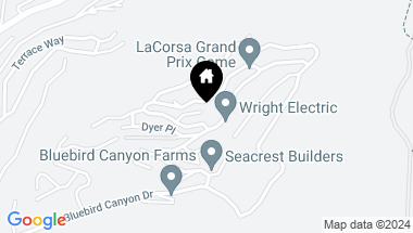 Map of 1415 BLUEBIRD CANYON Drive, Laguna Beach CA, 92651