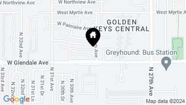 Map of 7016 N 29TH Avenue, Phoenix AZ, 85051