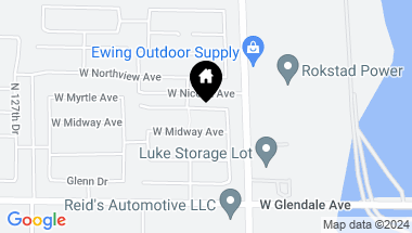 Map of 12355 W MYRTLE Avenue, Glendale AZ, 85307