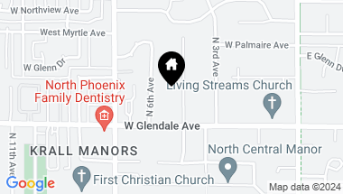 Map of 7030 N WILDER Road, Phoenix AZ, 85021