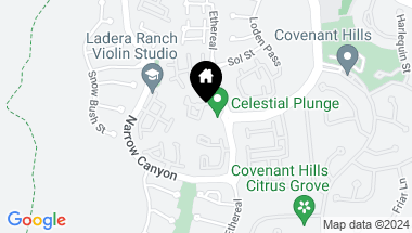 Map of 46 Platinum Circle, Ladera Ranch CA, 92694