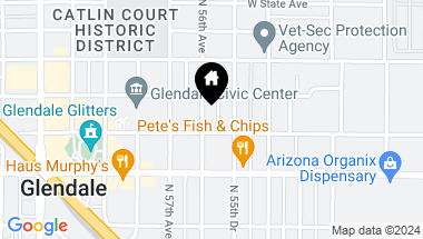 Map of 7111 N 56TH Avenue # 10, Glendale AZ, 85301