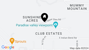 Map of 5712 E GLEN Drive Unit: -, Paradise Valley AZ, 85253