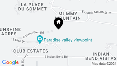 Map of 5850 E GLEN Drive Unit: -, Paradise Valley AZ, 85253