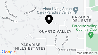 Map of 7112 N 46TH Street, Paradise Valley AZ, 85253