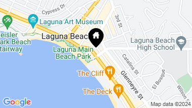 Map of 30802 Coast Highway K49, Laguna Beach CA, 92651