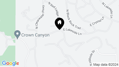 Map of 4217 E LAKESIDE Lane, Paradise Valley AZ, 85253