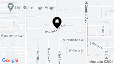 Map of 303 W NORTHVIEW Avenue, Phoenix AZ, 85021