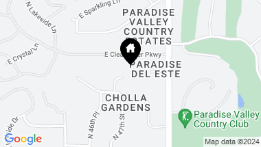 Map of 7241 N 47TH Street # 11, Paradise Valley AZ, 85253