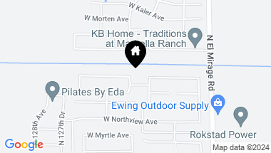 Map of 7479 N 125TH Drive, Glendale AZ, 85307