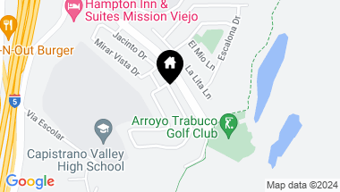 Map of 28891 De La Luna Drive, Mission Viejo CA, 92692