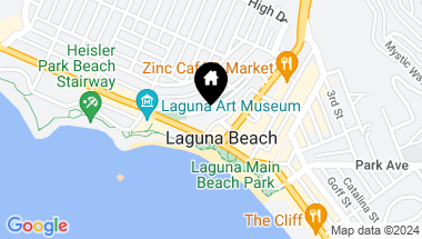 Map of 251 Lower Cliff Drive 11, Laguna Beach CA, 92651