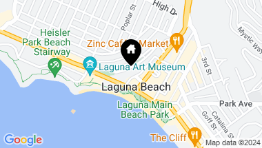 Map of 251 Lower Cliff Drive 17, Laguna Beach CA, 92651