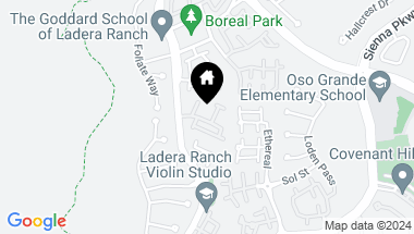 Map of 17 Pine Hill Lane, Ladera Ranch CA, 92694