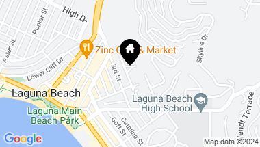 Map of 370 Loma Terrace C, Laguna Beach CA, 92651