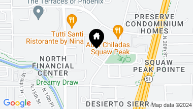 Map of 7240 N DREAMY DRAW Drive # 106, Phoenix AZ, 85020