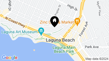 Map of 234 CLIFF Drive 12, Laguna Beach CA, 92651