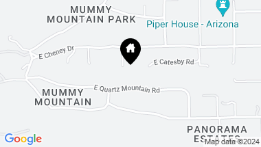 Map of 7423 N 62ND Street, Paradise Valley AZ, 85253
