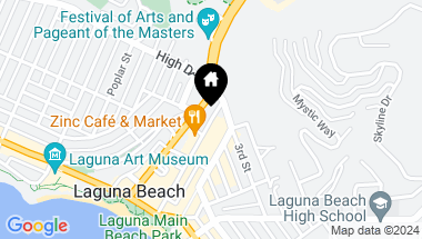 Map of 432 Ocean Avenue, Laguna Beach CA, 92651