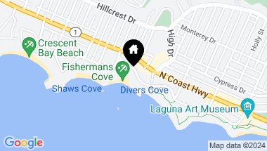 Map of 675 Cliff Drive, Laguna Beach CA, 92651