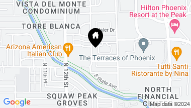 Map of 1333 E MORTEN Avenue # 111, Phoenix AZ, 85020