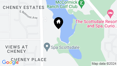 Map of 7401 N SCOTTSDALE Road # 29, Paradise Valley AZ, 85253