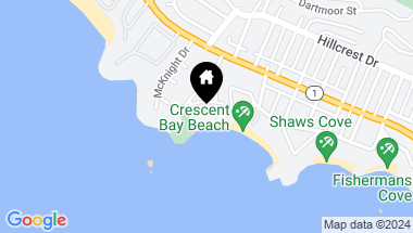 Map of 267 Crescent Bay Drive, Laguna Beach CA, 92651