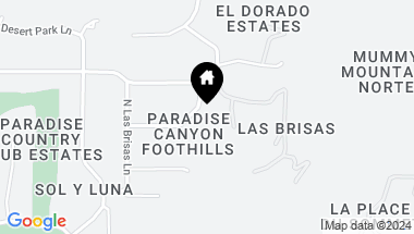 Map of 5339 E DESERT VISTA Road, Paradise Valley AZ, 85253