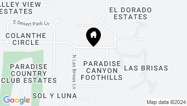 Map of 5301 E ROADRUNNER Road, Paradise Valley AZ, 85253