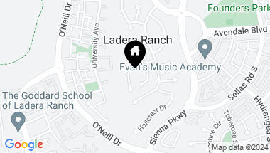 Map of 20 Cousteau Lane, Ladera Ranch CA, 92694