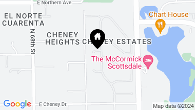 Map of 7065 E BELMONT Avenue, Paradise Valley AZ, 85253