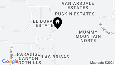 Map of 5516 E Morrison Lane, Paradise Valley AZ, 85253