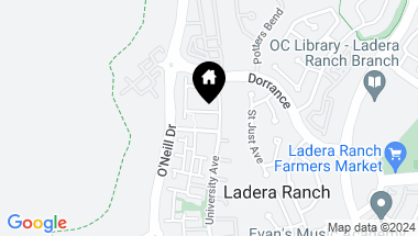 Map of 12 Hanceford Road, Ladera Ranch CA, 92694