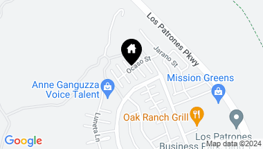 Map of 32 Ocaso Street, Rancho Mission Viejo CA, 92694