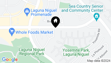 Map of 28092 Hibiscus Drive, Laguna Niguel CA, 92677